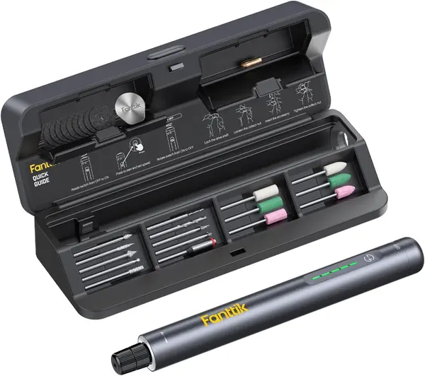 F2 Master Kit Mini Akku-Rotationswerkzeug – Gravierstift